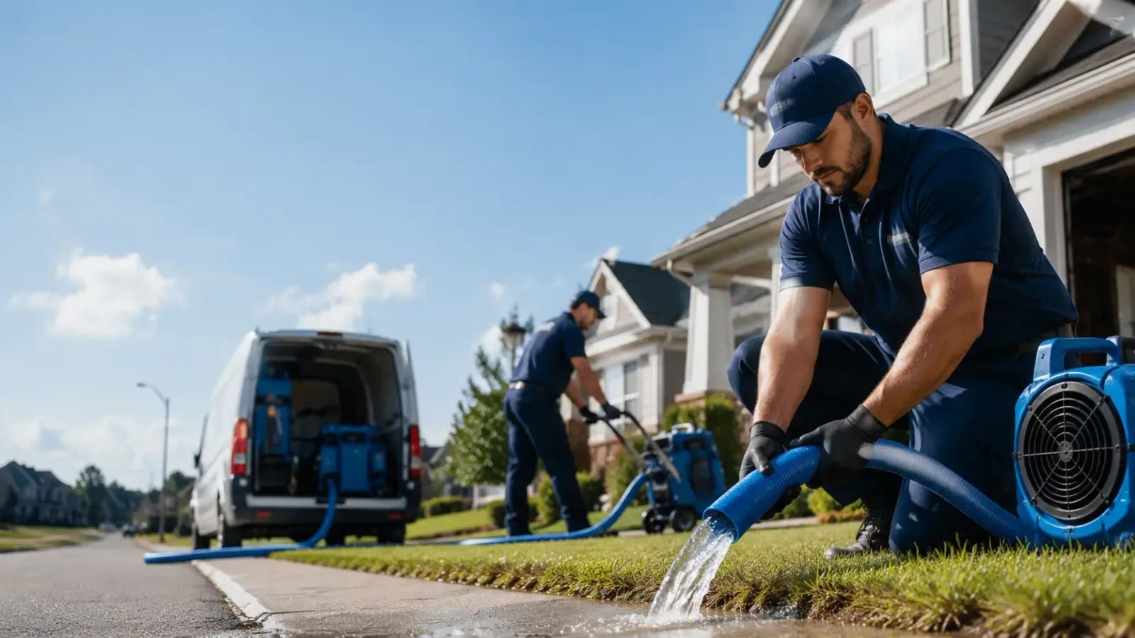 Flood Damage Restoration in Beach, ND
